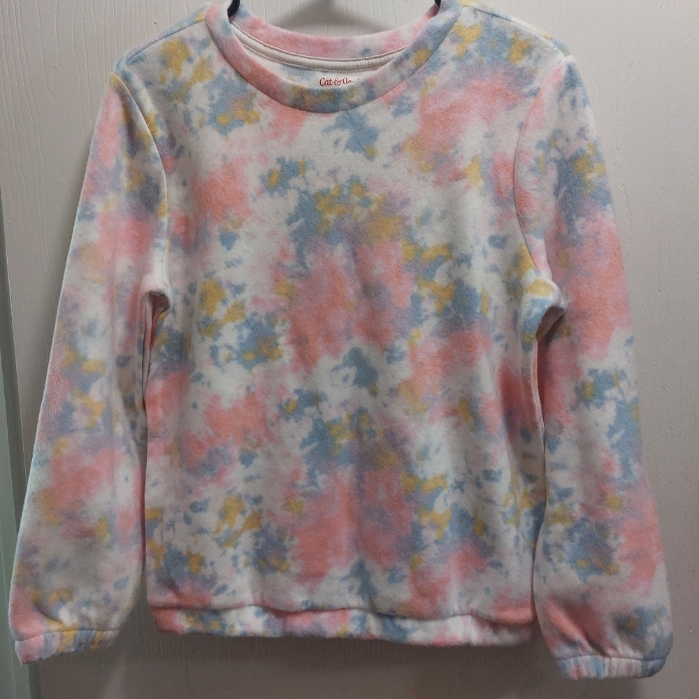 NWT Cat & Jack Girls Multi-Colored Sweater Size 14/16